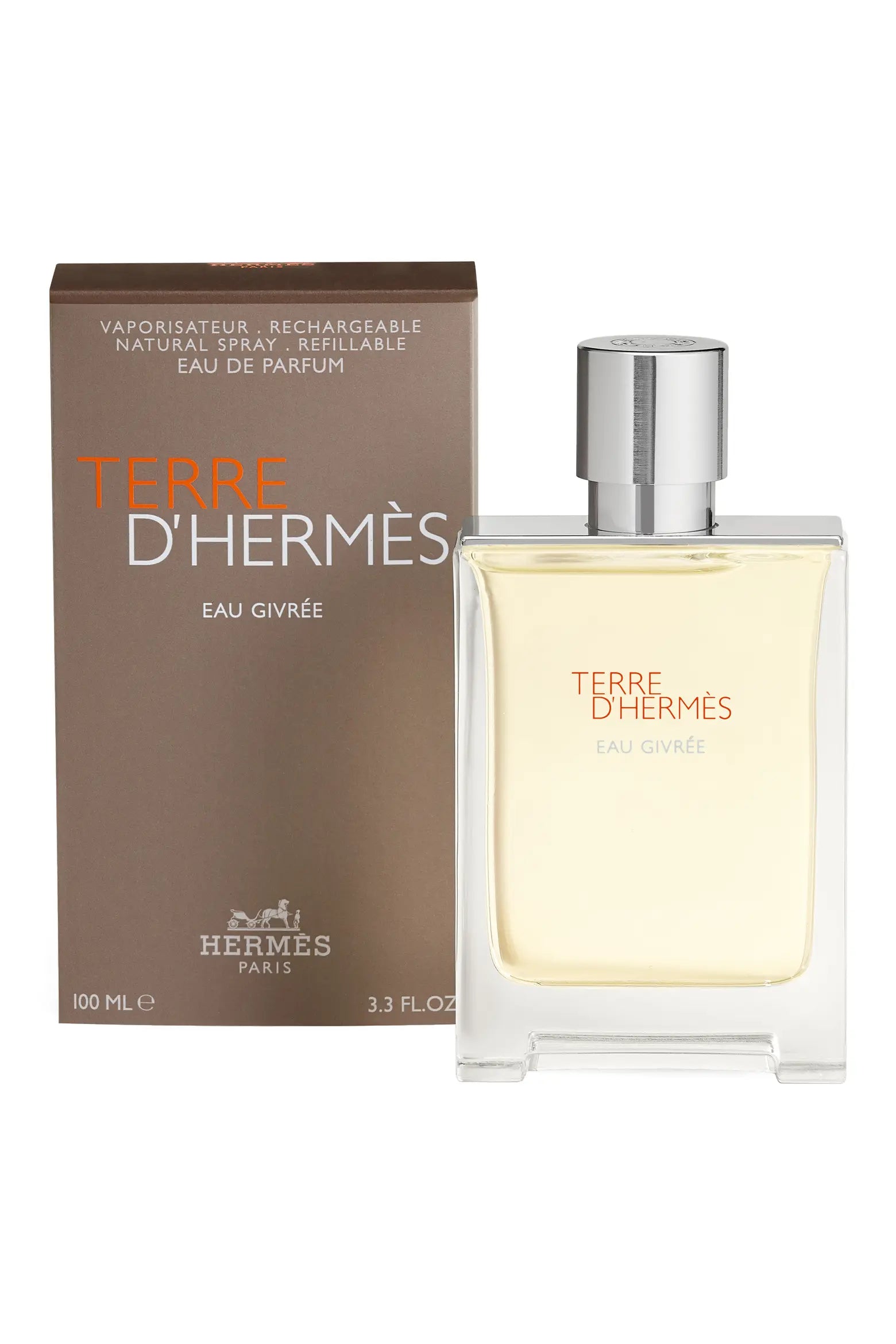 Terre d'Hermès Eau Givrée Eau de Parfum by Hermès 3.3 oz ( 100 ML)