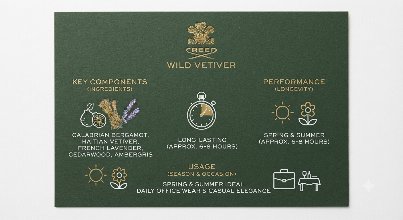 Creed l Wild Vetiver 100 ML (3.4 oz)