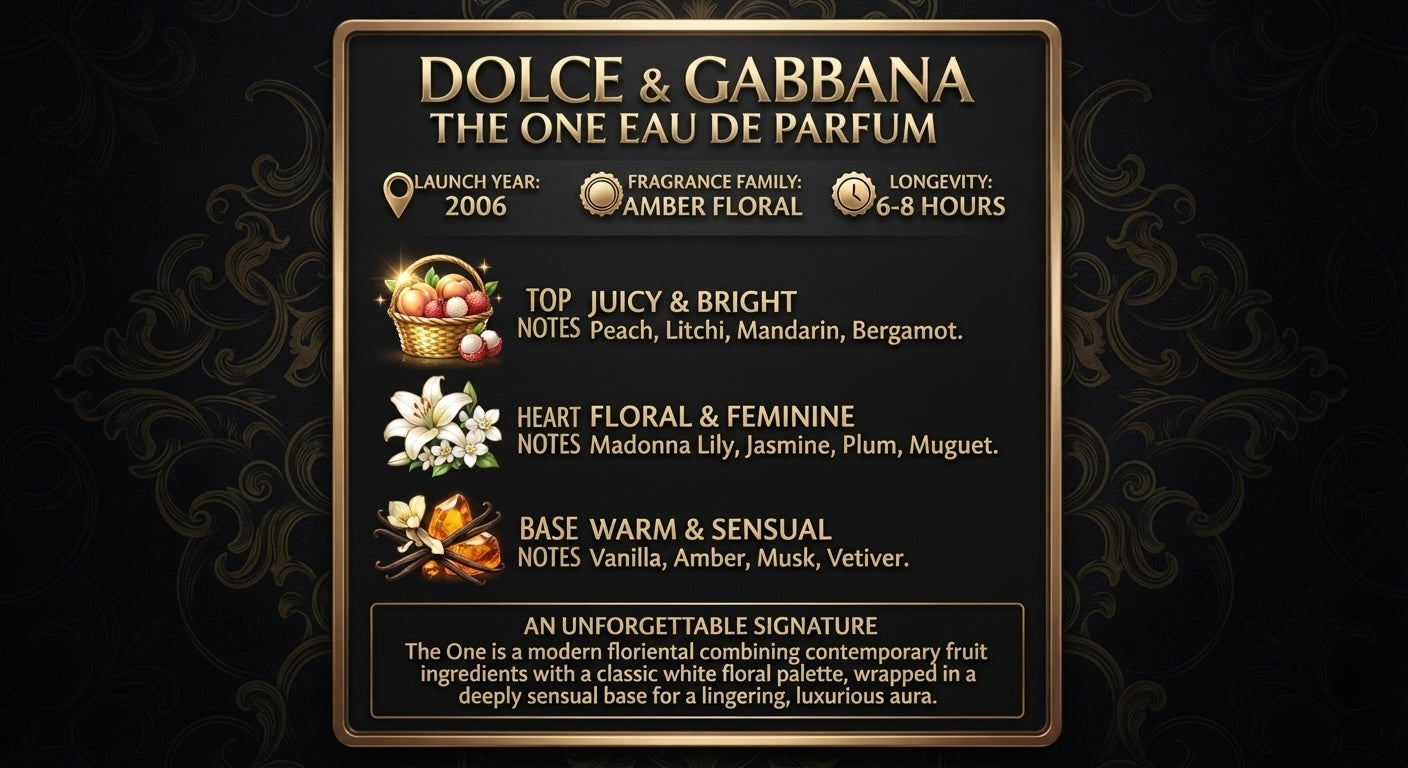 The One Eau de Parfum by Dolce & Gabbana 75 ML (2.5 oz)
