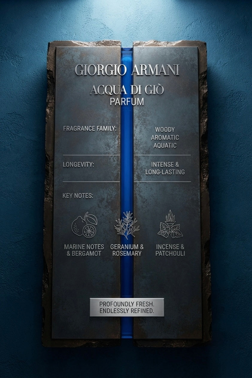Acqua Di Giò Parfum by Giorgio Armani 100 ML (3.3 oz)