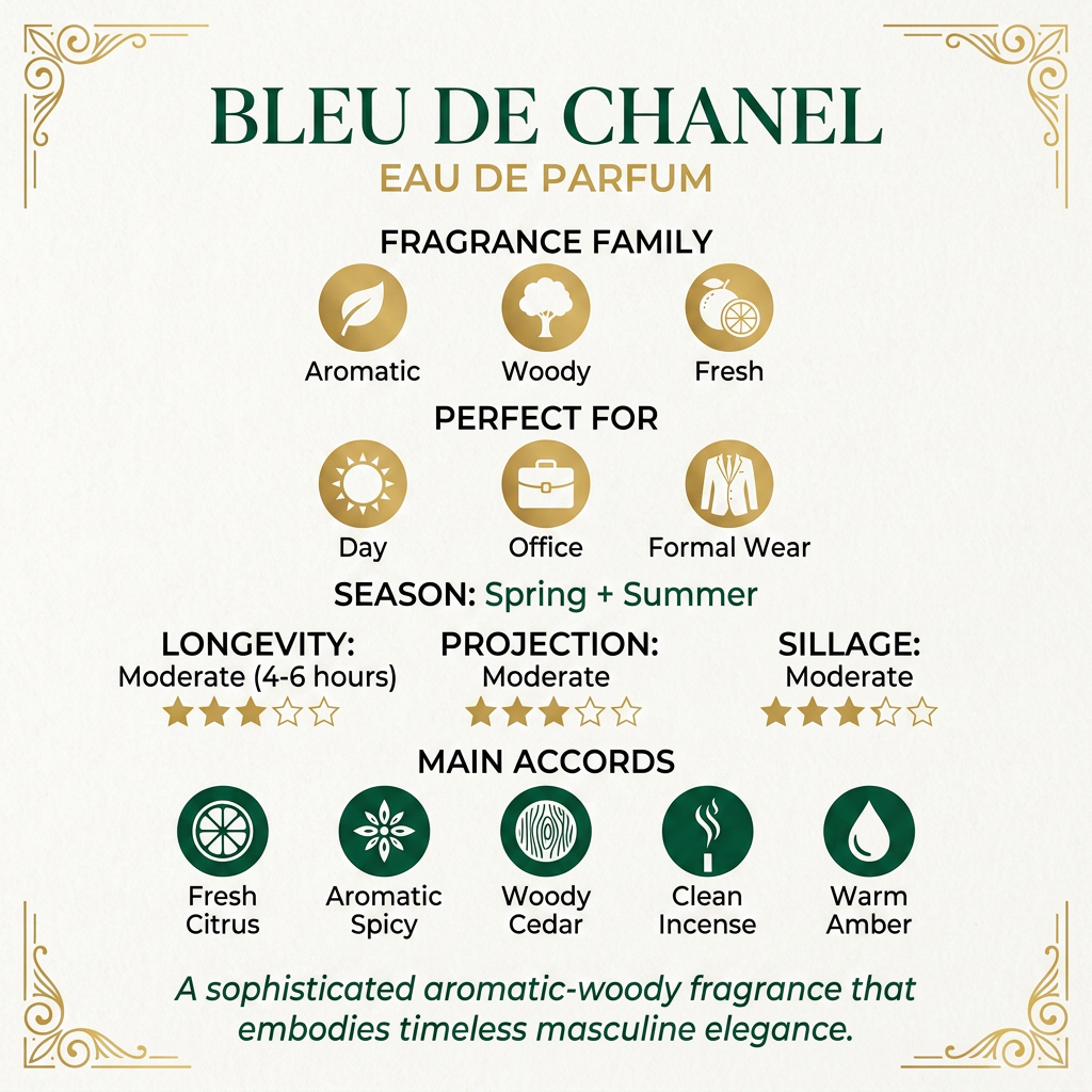 Chanel l Bleu de Chanel Eau de Parfum 100 ML (3.4 oz)
