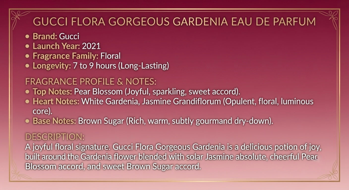 Flora Gorgeous Gardenia by Gucci Eau de Parfum
