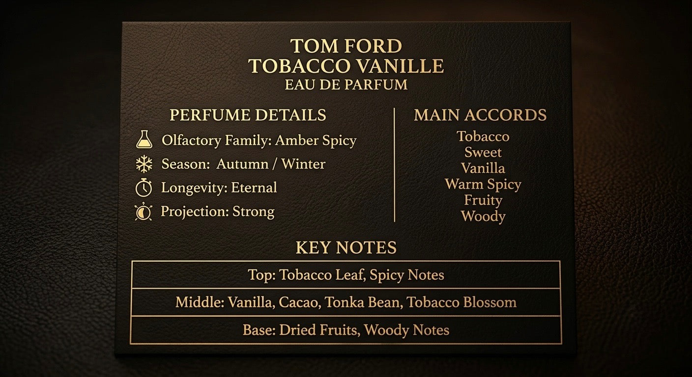 Tobacco Vanille by Tom Ford 100 ML (3.4 oz)