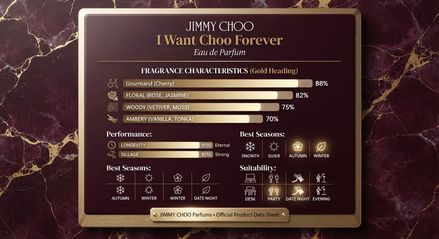JIMMY CHOO I WANT CHOO FOREVER 100 ML (3.4 oz)