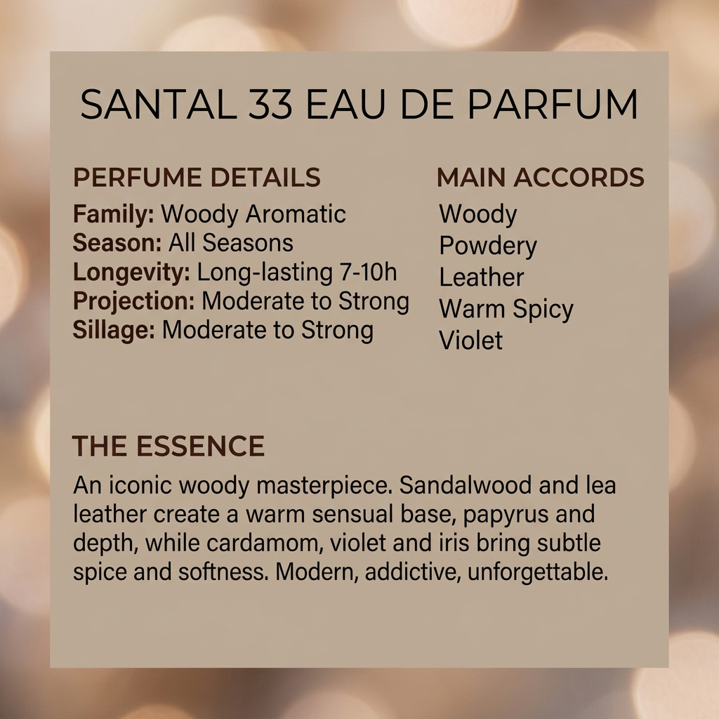 Santal 33 by Le Labo 100 ML (3.4 oz)