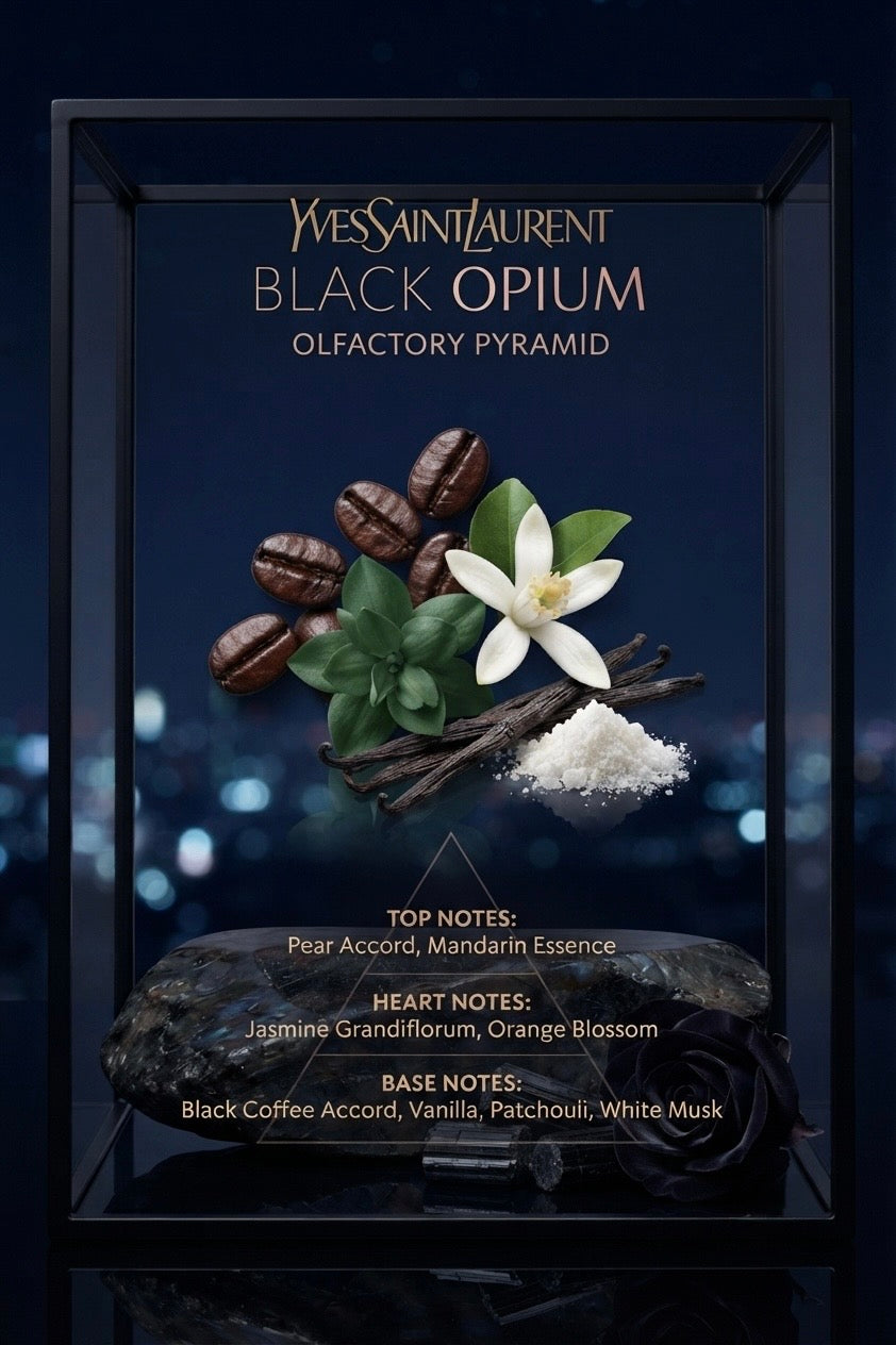 Black Opium by Yves Saint Laurent  90 ML (3.4 oz)