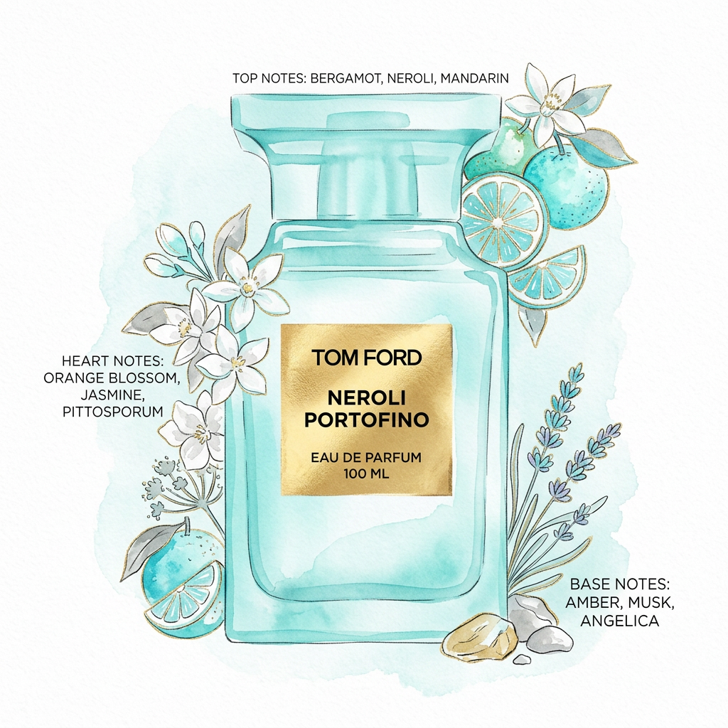 Tom Ford l  Neroli Portofino Eau de Parfum 100 ML (3.4 oz)
