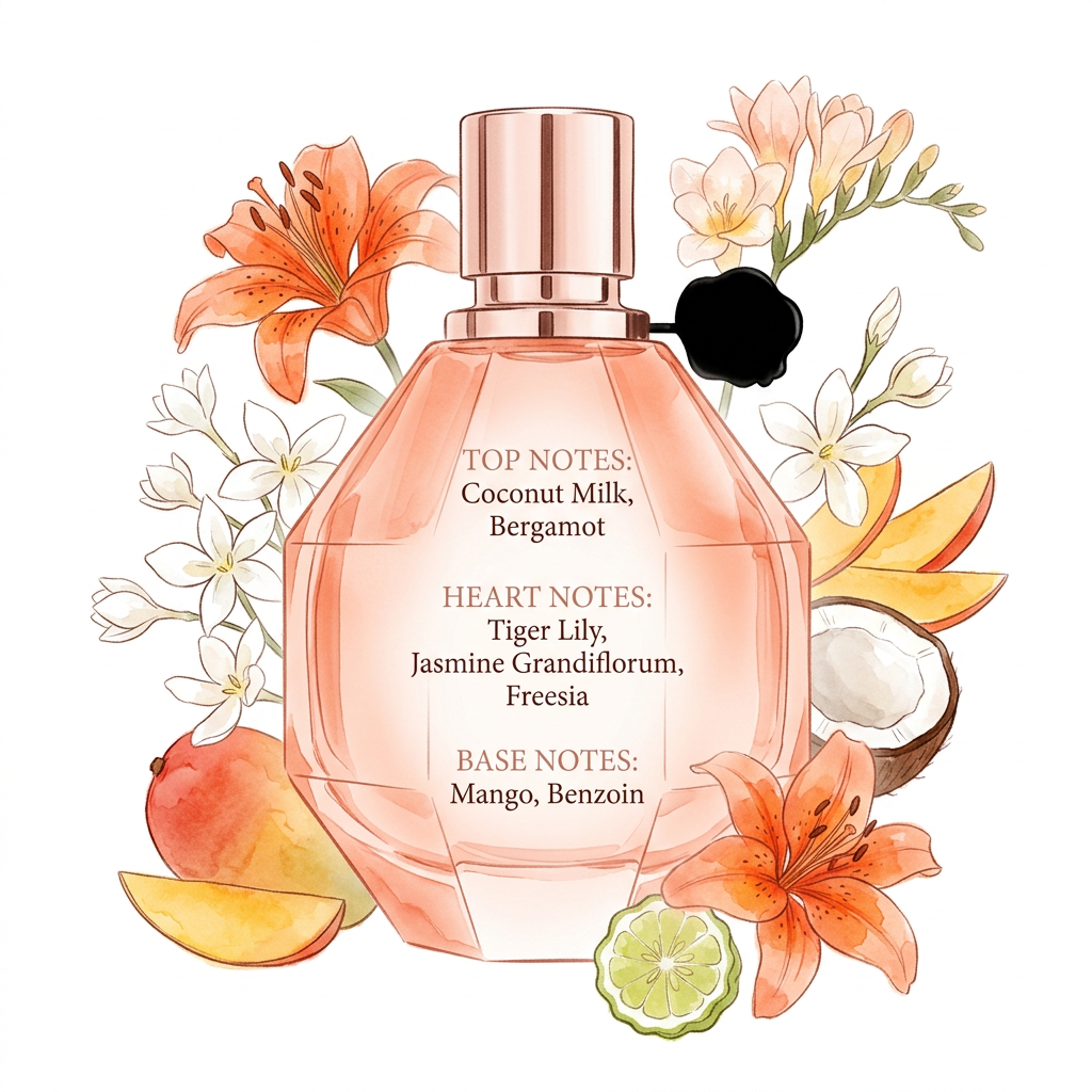 Viktor & Rolf Flowerbomb Tiger Lily Eau de Parfum 100 ML (3.4 oz)